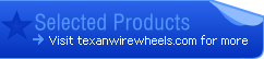 Selected Texan Wire Wheels Products